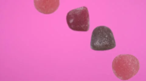 Gummy, Slow Motion Stock Footage 10863002