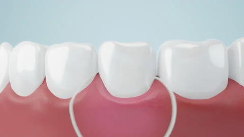 Gums and teeth protection Video stock 236886787