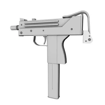 Gun background Illustrazione stock