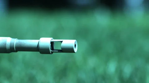 Gun Barrel Stock Footage 40545688