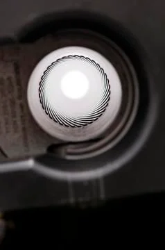 Gun barrel inside Stock Photos