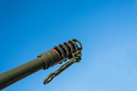 The gun barrel. Stock Photos