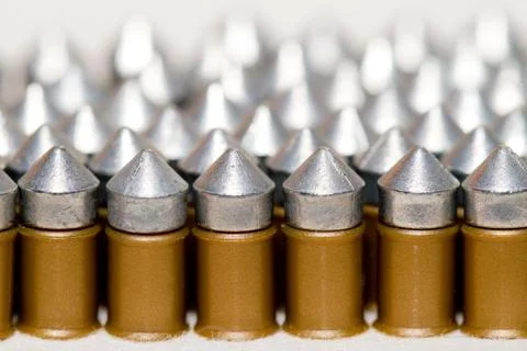 Gun bullets Foto stock