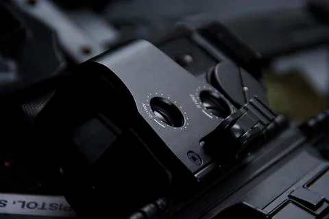 Gun Close Up Stock Photos