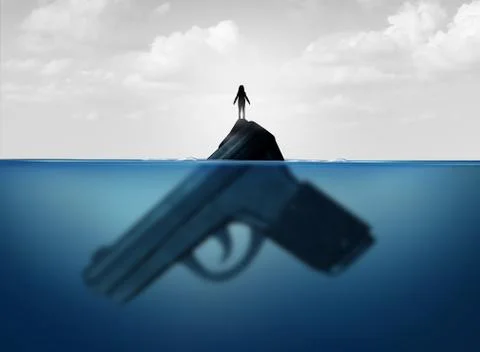 Gun Concept Stock Illustration