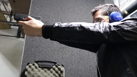 Gun control 스톡 동영상 90763712