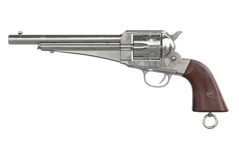 Gun cowboy weapon, side view Stock-Illustration