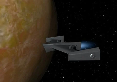 Gun drone Stock Illustration