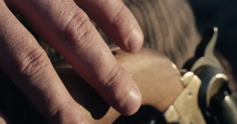 Gun Fight Draw Video stock 32508309