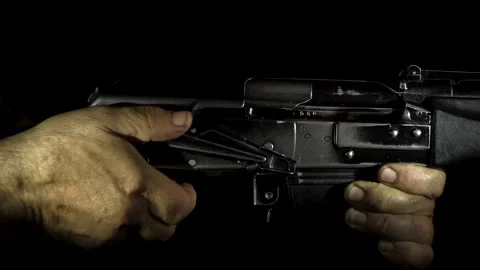 Gun Stock Footage 282359345
