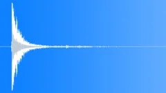 Gun Guns .45 Caliber Medium Close Up Single Shot Long Ring OffSound Effect