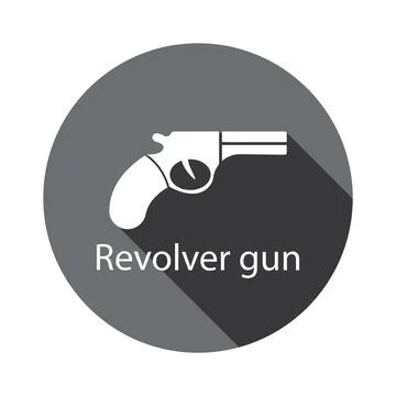 Gun icon vector Stock Illustration