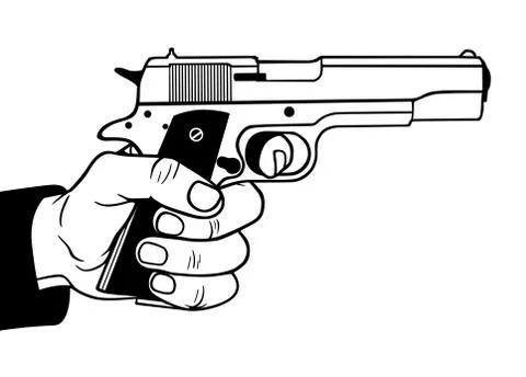 Gun Illustrazione stock
