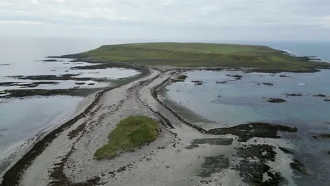 Gun Island, County Down Stock Footage 236495205