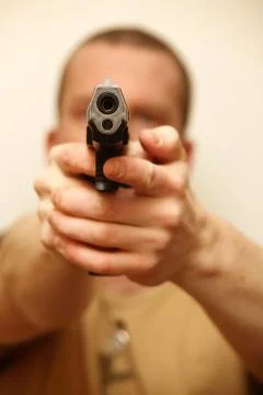 Gun Man Stock Photos