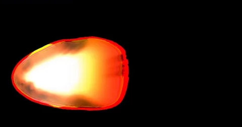 Gun Muzzle Flashes Side Pack Stock Footage 81934923