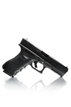 Gun with natural reflection Stock-Fotos