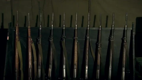 Gun neat Video stock 235267948