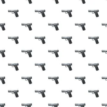 Gun pattern Stock Illustration