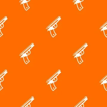 Gun pattern seamless Stock Illustration