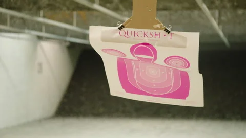 GUN RANGE 5 Stock Footage 306380379