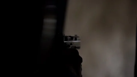 Gun recoil Stock Footage 106246251