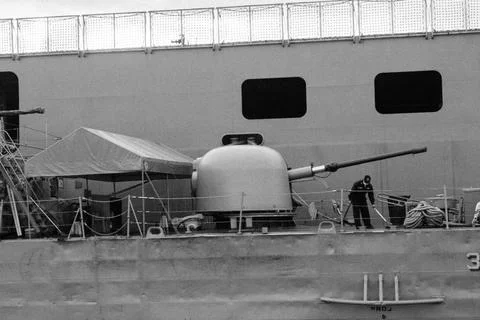 Gun ship Stock Photos
