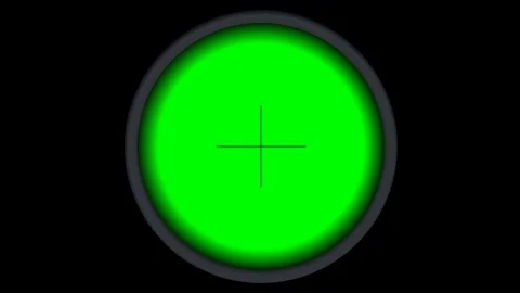 Gun sniper scope animation Video stock 119328110