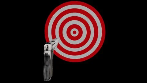 Gun target Stock Illustration