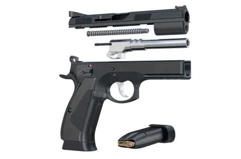 Gun weapon handgun Illustrazione stock