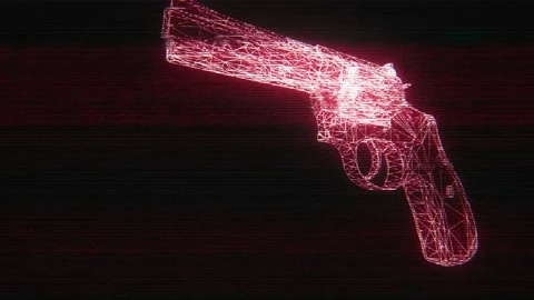 Gun Weapon Holograms Vj Loop Видео 125059652