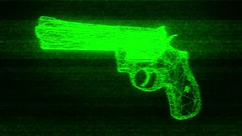 Gun Weapon Holograms Vj Loop Видео 125087267