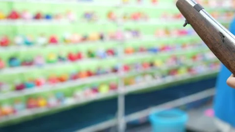 Gun01 Video stock 235508421