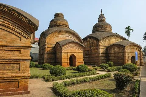 Gunavati Group of Temples in Udaipur. Stock Photos