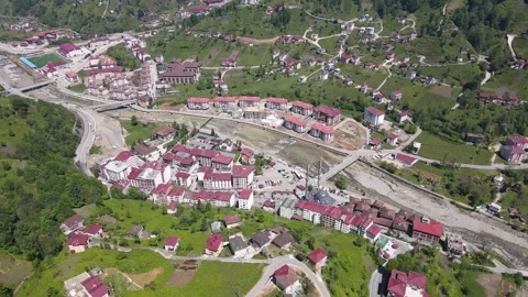 Guneysu District in Turkey Stock Footage 332074048