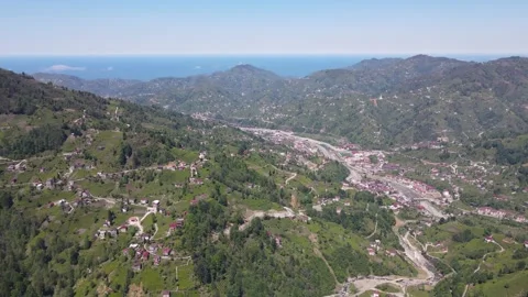 Guneysu District in Turkey Stock Footage 332544112