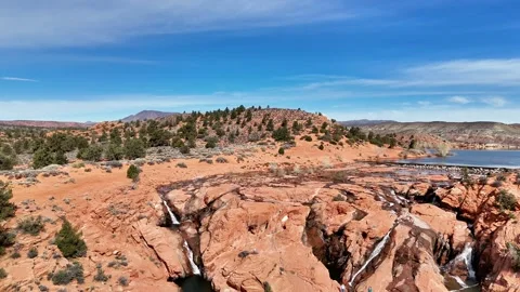 GunLockFalls Stock Footage 267758618