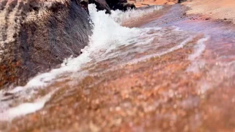 GunlockWaterFallCloseUp Stock Footage 268015990