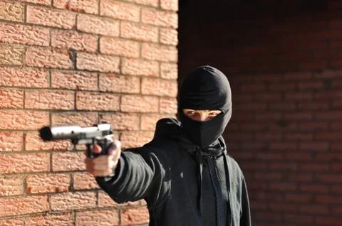 Gunman Foto stock
