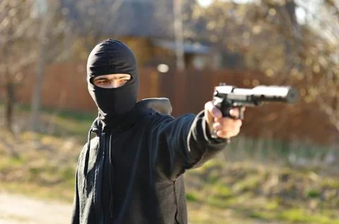 Gunman Stock Photos