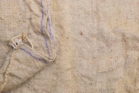 Gunny sack texture background Stock Photos