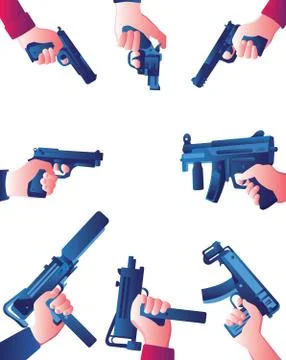 At Gunpoint Frame イラスト素材