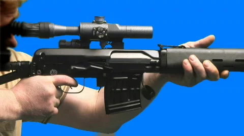 Guns 003 Stock Footage 497043