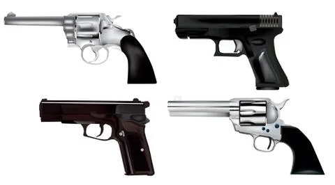 Guns Stock Illustration
