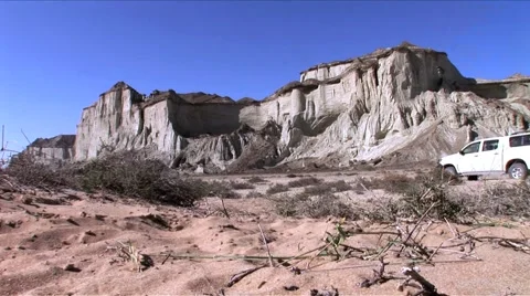 Guns mountain range baluchistan Video stock 53897567