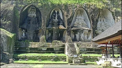Gunung Kawi temple Stock Footage 241679162