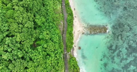 Gunung Payung Beach Stock Footage 233768420