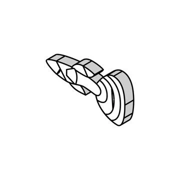 Guppy fish isometric icon vector illustration Stock Illustration