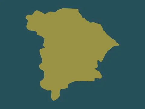 Gurabo, Puerto Rico. Solid color shape 库存插图