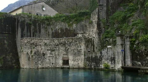 GURDIC GATE SOUTH GATE TOWN KOTOR MONTENEGRO Stock Footage 64554728